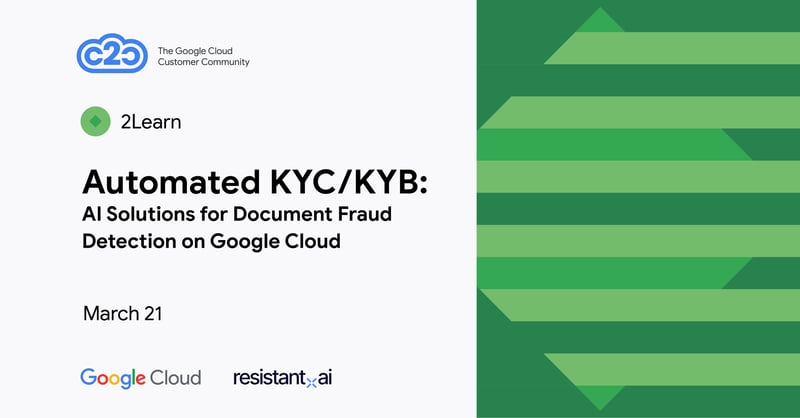 2Learn - AI Solutions for Document Fraud Detection on Google - Social - ResistantAI_1200x628