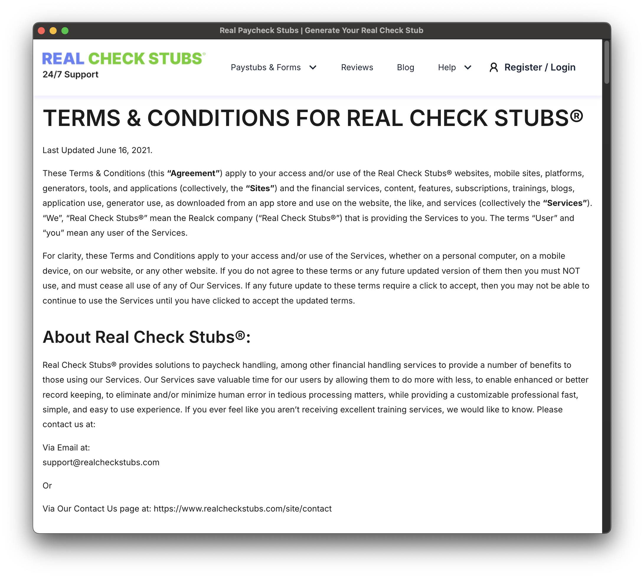 TI_ARTICLE_paystub_generators_REALCHECKSTUBS_TERMS_CONDITIONS
