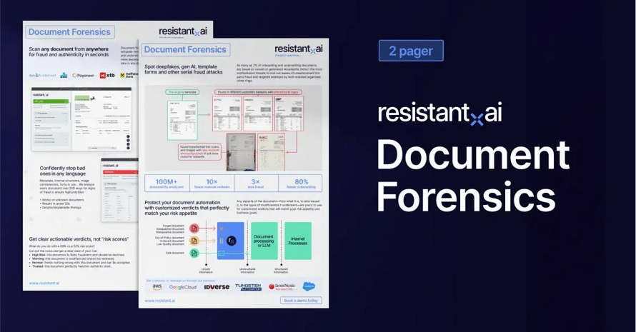 Product Overview: Document Forensics