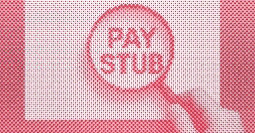 How to spot fake pay stubs