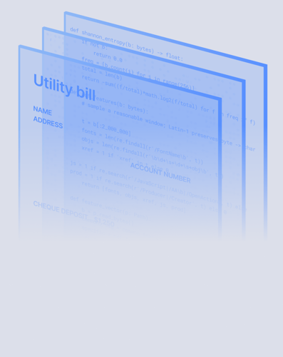Utility bill