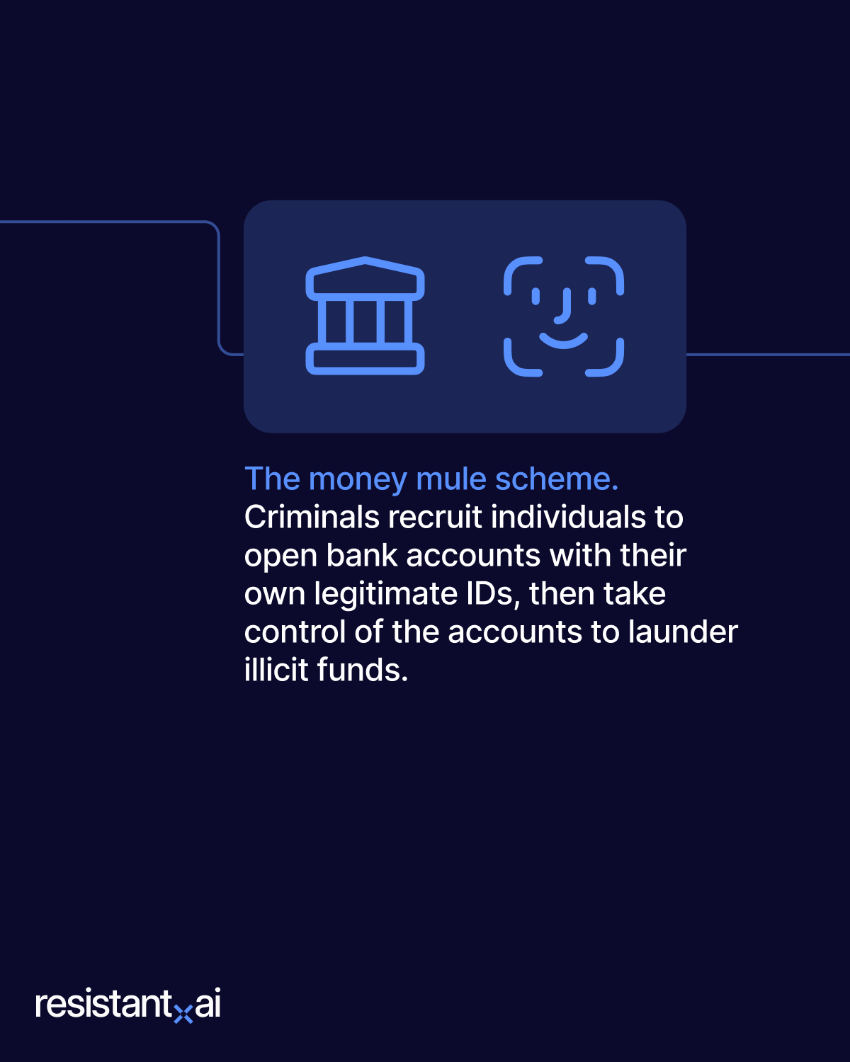 The money mule scheme.