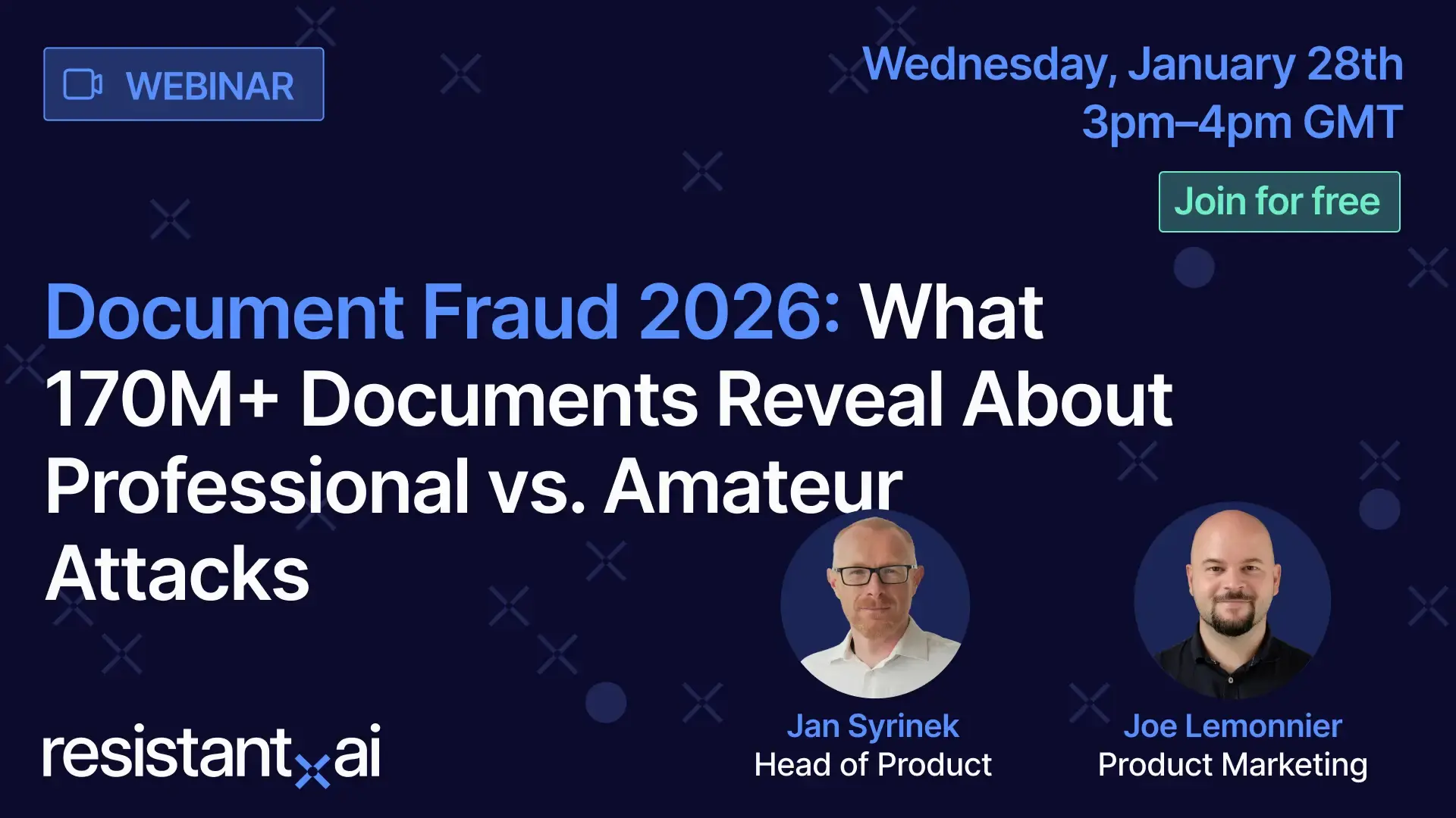 Document Fraud Webinar on January 28th